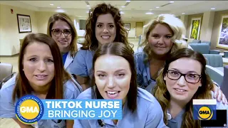 Nurses spread joy during corona outbreak with TikTok dance videos | Nurse Kala Baker brings joy