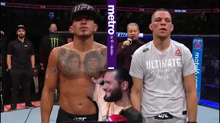 UFC 241: Nate Diaz Octagon Interview [ Reaction]
