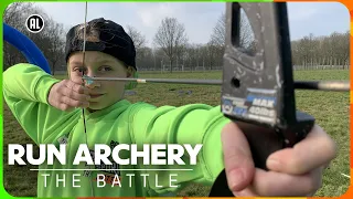 Rennen en schieten in een slopende finale | Battle Run Archery | Zappsport