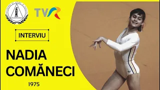 Nadia Comăneci - despre gimnastică, antrenament și concurență, 1975  | TVR