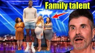 The amazing family talent drove the judges crazy, shocked the audience won Golden Buzzer | AGT 2024