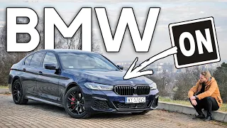 BMW 540d - mam nadzieję, że szybko nie zniknie