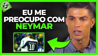 FINALMENTE CRISTIANO RONALDO FALA DE NEYMAR | ENTREVISTA LEGENDADO