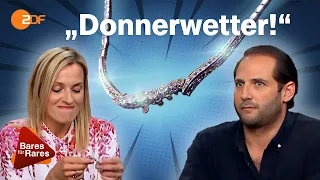 An Händlertheke vereint: Beim Collier mit Diamanten ist „schwer was los‟! | Bares für Rares