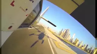 Doorly DJ skydiving with Skydive Dubai