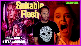 Suitable Flesh (2023 Review) | Heather Graham, Barbara Crampton Body SWAP Horror!!