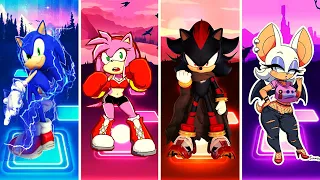 Sonic - Amy Rose - Shadow - Rouge | Tiles Hop EDM Rush