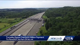 PA Turnpike makes final payment to PennDOT