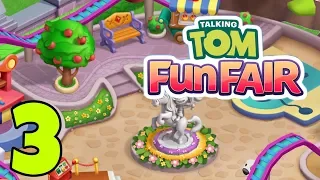 TALKING TOM FUN FAIR - Gameplay Walkthrough Part 3 iOS / Android - Talking Hank Arrives