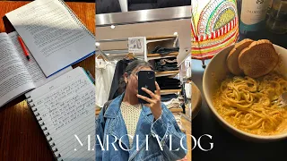 MARCH VLOG| cooking and studying🍜📚🤍