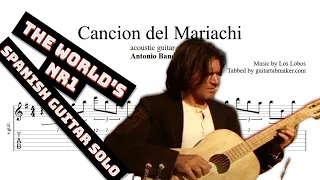 Cancion del Mariachi solo TAB - spanish guitar solo tabs (Guitar Pro)