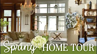 Spring Home Tour 2023 (French Victorian Farmhouse) | Full Home Tour Decorated for Spring | Antiques!