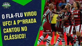 DEU TRETA, MUITA CONFUSÃO E UM TOTAL DE CINCO EXPULSÕES NO FLA FLU!