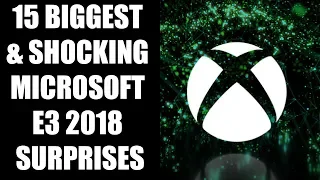 15 BIGGEST AND SHOCKING Surprises From Microsoft's E3 2018 Presser