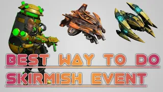 BEST WAY TO DO SKIRMISH EVENT | WAR COMMANDER