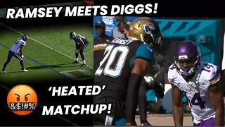 Stefon Diggs vs Jalen Ramsey 🤬 HEATED! WR vs CB (2016)