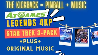 Star Trek Pinball + "Slow Dance" on AtGames Legends 4KP (Deep Space 9, Discovery, Kelvin Timeline)