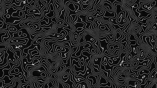 1 Hour of Dark Abstract Height Map Pattern Loop Animation | QuietQuests