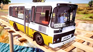 Ранний ПАЗ 3205R в Proton Bus Simulator CE Extremo