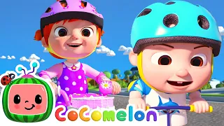 🚲 Learn to Ride a Bike  🚲| CoComelon Nursery Rhymes | Sing Along With Me! | Kids Karaoke Songs