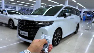 All New 2024 Toyota Alphard Hybrid - Exterior And Interior