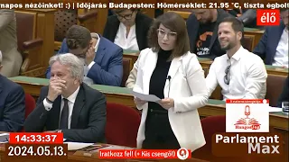 VITANAP ÉLŐ: 🔴 Parlamenti Közvetítés (ÉLŐ) 2024.05.13. | ParlamentMax támogató: Hangosjog.hu.
