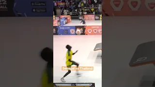 This is how Boomkoom Tipwong finished his match against Senegal!