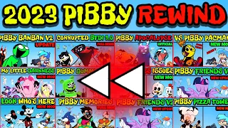 Friday Night Funkin' VS Pibby REWIND 2023 | Darkness Takeover, Pibby Apocalypse, BFDI (FNF/Pibby)