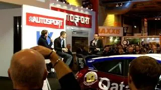 Autosport Show 2013   Jake Humphries and Paul Di Resta