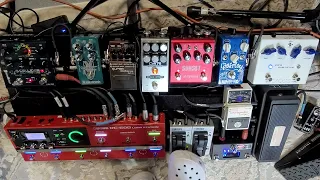 RC 600 and Guitar effects chain with a loop and improvisation example.