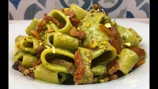 PASTA ZOZZA - PISTACCHI E GUANCIALE | CUCINANDOMELAGODO