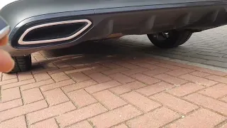 MERCEDES CLA CUT OUT KLEPPEN EXHAUST SOUND SYSTEM SPORTUITLAAT UITLAAT