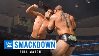 FULL MATCH — Batista & Kane vs. The Great Khali & MVP: SmackDown, Feb. 29, 2008