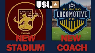 El Paso Locomotive's New Coach & Detroit City FC's Stadium Plans