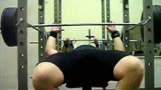 Ernesto 190 kg (420 lbs) Bench Press Lockouts 5 reps