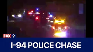 I-94 police chase goes from St. Paul to Mpls