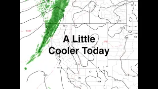 A little cooler today. For how long? The Morning Briefing 10-16-23