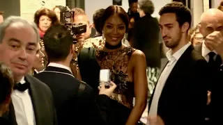 EXCLUSIVE : Naomi Campbell at the back of the Palais in Cannes