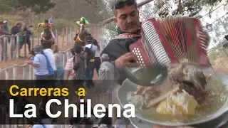 CARRERAS A LA CHILENA:Comida Música y carreras