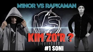 M1NOR VS RAPKOMAN KIM ZO'R LOYIHASI #1SONI