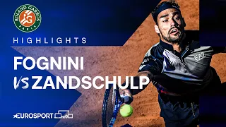 Fabio Fognini vs Botic Van de Zandschulp | Round 1 | French Open 2024 Highlights 🇫🇷