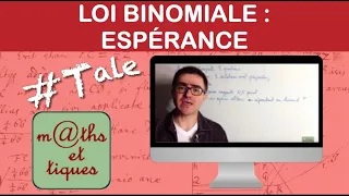 Calculer l'espérance pour une loi binomiale - Terminale