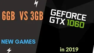 GTX 1060 3GB vs GTX 1060 6GB , in 2019