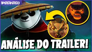 TAI LUNG DE VOLTA! KUNG FU PANDA 4 - Análise do Trailer! | imaginago