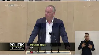 Wolfgang Zanger - Erklärung zur Regierungsumbildung - 18.5.2022