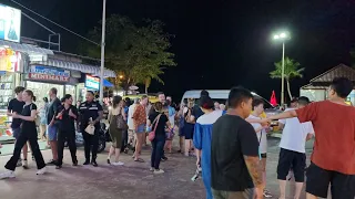 Evening Walk, Patong Beach, Phuket,  Thailand