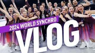 2024 World Synchronized Skating Championships Vlog - The Haydenettes