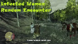 Red Dead Redemption: Undead Nightmare - Random Encounter With An Infected Woman