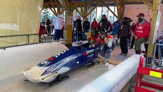 2021 2man Bobsleigh EC #2 JAPAN Shinohara-Murakami