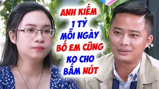 Đại gia CHÁO LÒNG kiếm trăm triệu mỗi ngày vẫn bị Bố vợ KO CHO BẤM NÚT khiến MC Cát Tường tiếc nuối